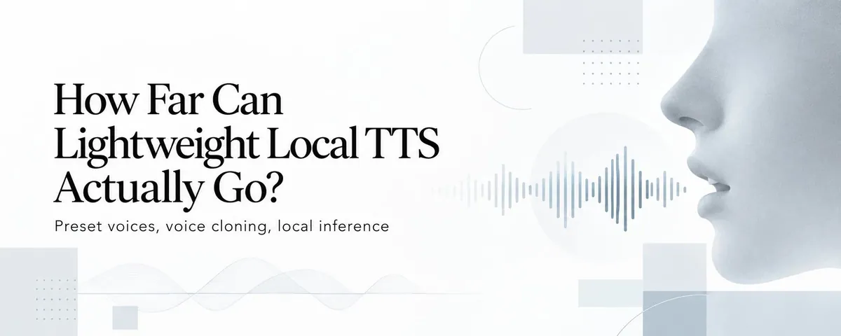 轻量本地 TTS 能走多远：实测 Hojo-TTS-Light 的 40M 与 80M